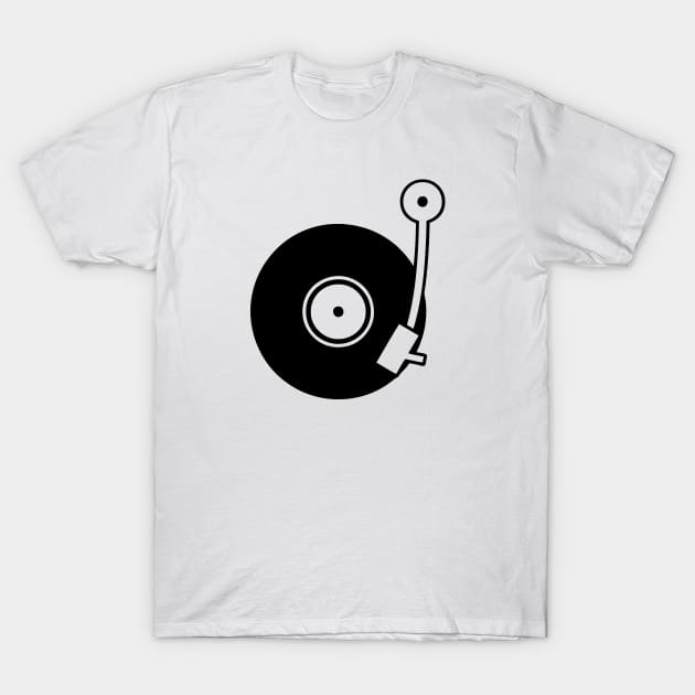 Vinyl turntable T-Shirt by schlag.art